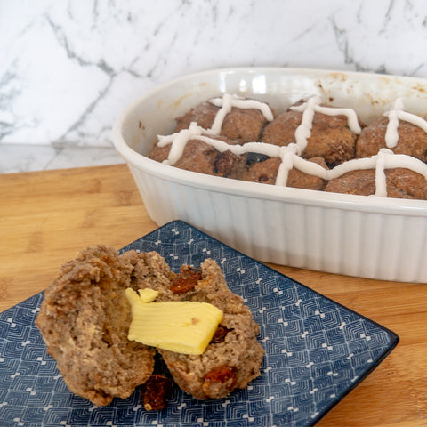 Keto Hot Cross Buns