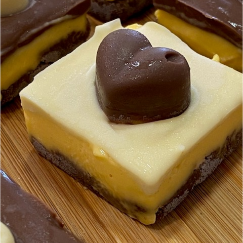 Chocolate Passionfruit Squares