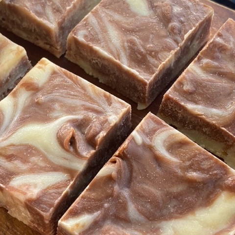 Keto Marble Fudge