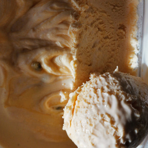 Allulose French Vanilla Ice Cream