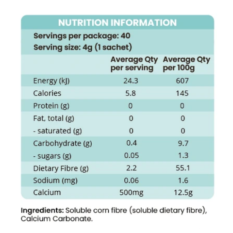 Tasteless Calcium by Feel Good Protein – 40 sachets