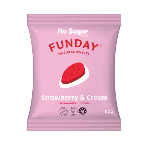 Strawberry & Cream 50g