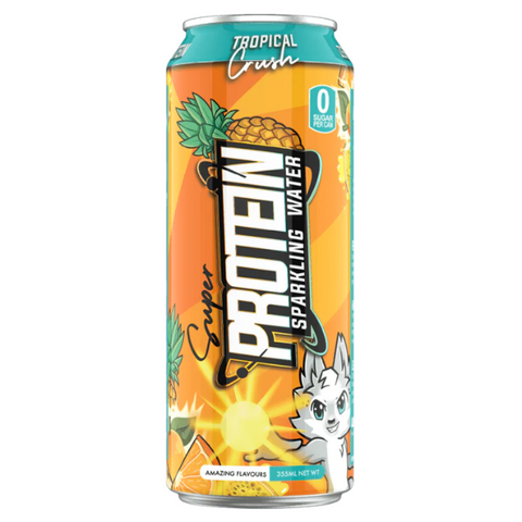 Super Protein Sparkling Water RTD 335ml TROPICAL CRUSH