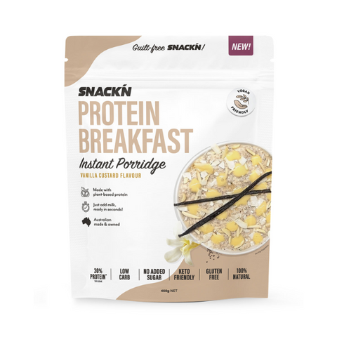 Protein Breakfast Instant Porridge Vanilla Custard Flavour - 450g
