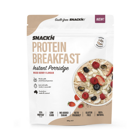 Protein Breakfast Instant Porridge Mixed Berry Flavour - 450g