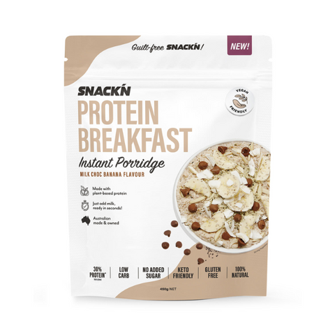 Protein Breakfast Instant Porridge Milk Choc Banana Flavour - 450g