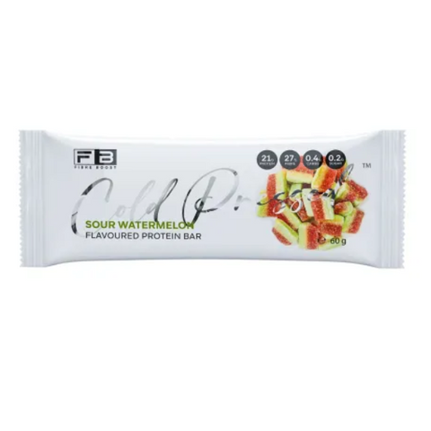 FIBRE BOOST Sour Watermelon 60g Cold Pressed Protein Bar
