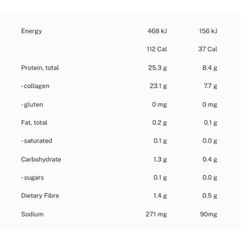 Bone Broth Protein Powder SPORT | Natural Vanilla SACHET