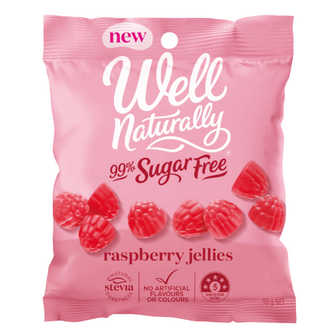 99% Raspberry Jellies- 90g