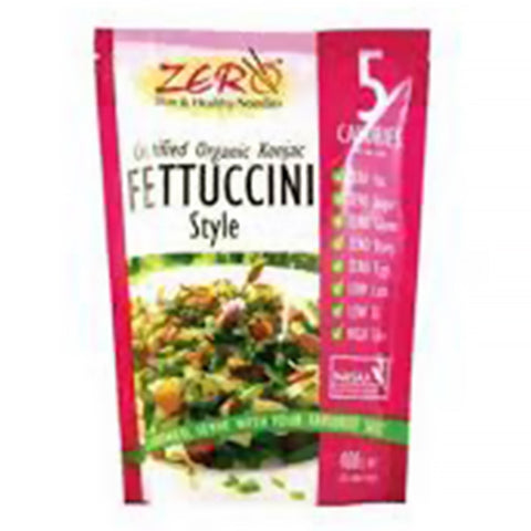 Zero Slim & Healthy Fettuccine Organic Konjac Fettuccini | 400g