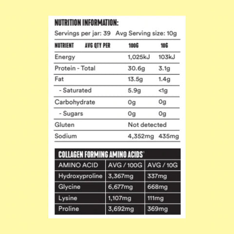 Bone Broth Concentrate A.M Cleanse-  390g