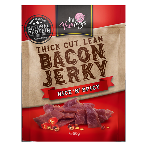Bacon Jerky Nice 'N' Spicy 50g