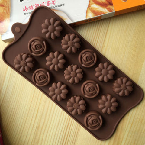 15 Mould Silicone Tray for Keto Baking- multiple varients