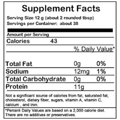 Great Lakes Collagen Hydrolysate, Unflavoured 454g