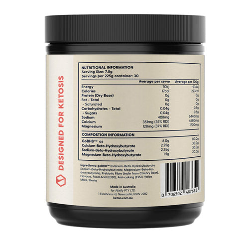 Keto Activate - Ketones- Peach Mango