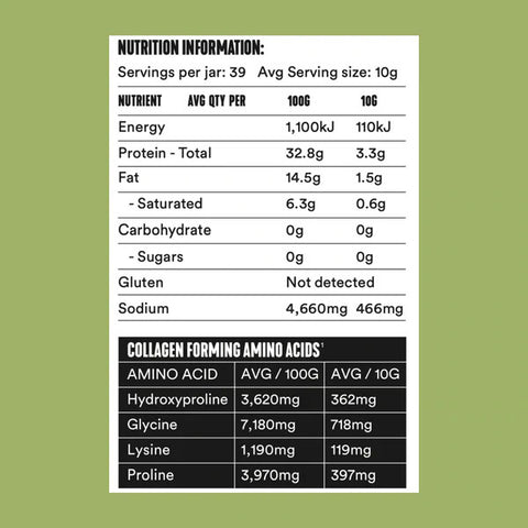 Bone Broth Concerntrate- Lemon and Herb 390g