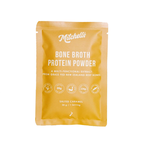 Bone Broth Protein Powder - SALTED CARAMEL SACHET