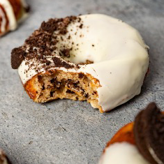 Cookies and Cream Baked Donuts
