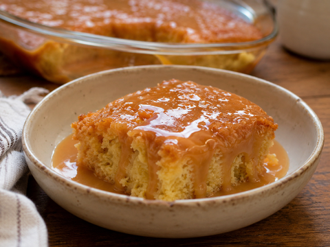 Low-Carb Sticky Caramel Pudding
