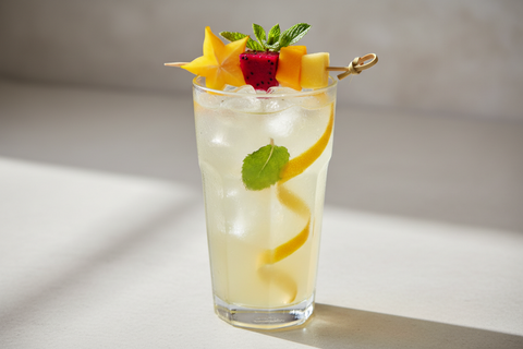 Tropical Yuzu Mocktail Recipe
