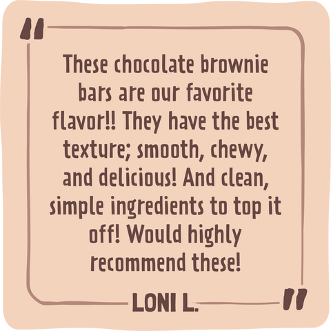 Skout Organic Chocolate Brownie Kids Snack Bar | Plant-Based- 6 bars
