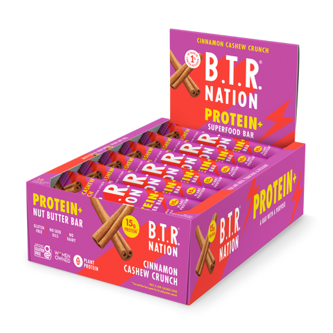 CINNAMON CASHEW CRUNCH PROTEIN+ Superfood Bar