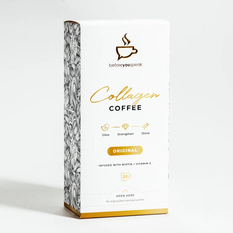 BYS Collagen Coffee Original 30 serve box