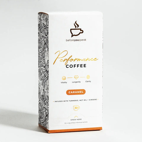BYS Performance Coffee Caramel 30 serve box