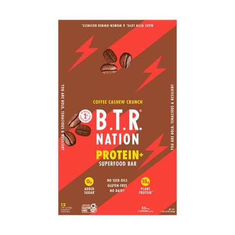 COFFEE CASHEW CRUNCH PROTEIN+ Superfood Bar