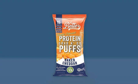 Protein Puffs Baked Cheddar 25g