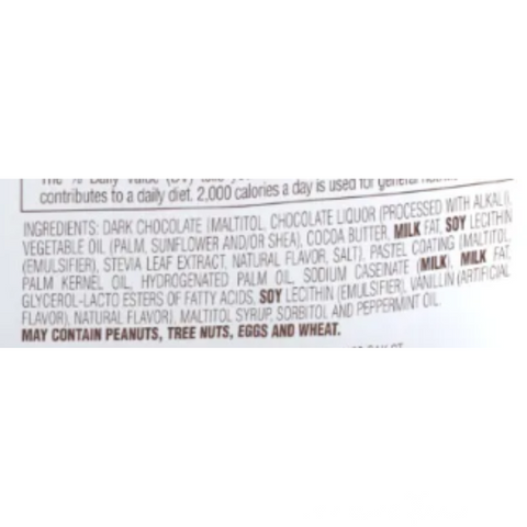 Russell Stover Sugar Free Peg Bag Candy - Mint Patties 56g