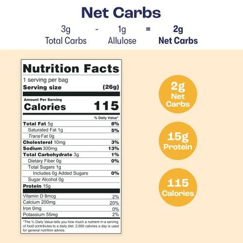 Cheddar Cheese Protein Puffs 26g