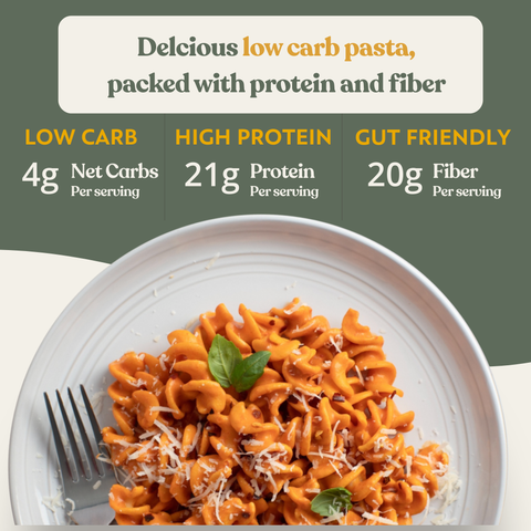Low Carb Rotini Pasta