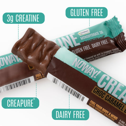 Creatine Choc Bar Caramel | Low Carb Haven
