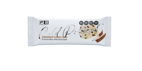 FIBRE BOOST Coconut Choc Chip 60g Cold Pressed Protein Bar