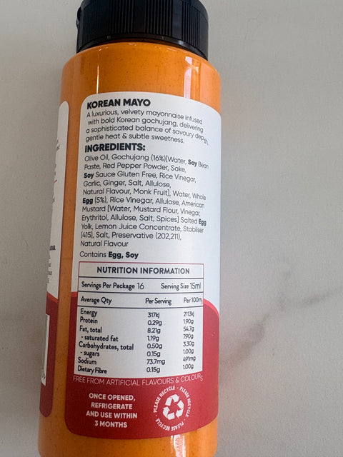 Really Good Zero Added Sugar Korean Mayo - Gochujang 240ml