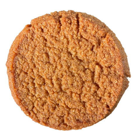 Justine's Keto Ginger Crunch Cookie 40g, box of 12 close-up