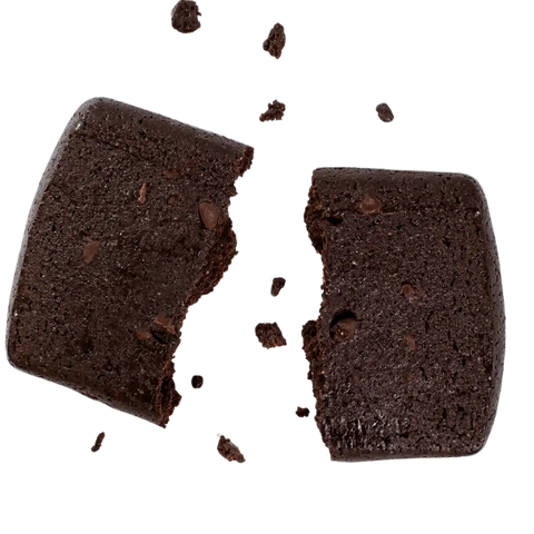 Justine's Double Choc Dream Protein Brownie 75g, front of pack