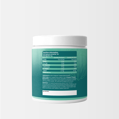 ATP Science Creapure® Creatine Monohydrate 250g | Low Carb Haven