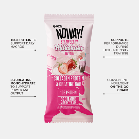 Creatine Collagen Mallow Bar Strawberry single bar | Low Carb Haven