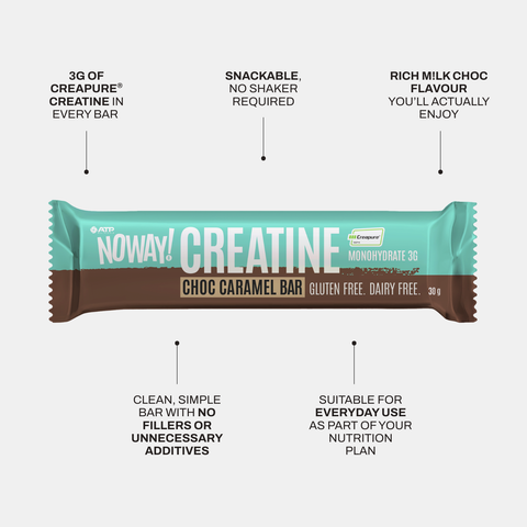 Creatine Choc Bar Caramel | Low Carb Haven