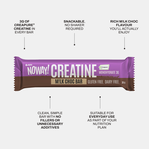 Creatine Choc Bar Milk Choc | Low Carb Haven