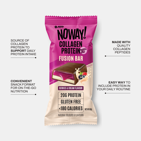 Fusion Bar Berries & Cream single bar | Low Carb Haven