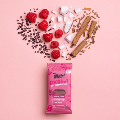 GoodGut Bar Raspberry single bar | Low Carb Haven