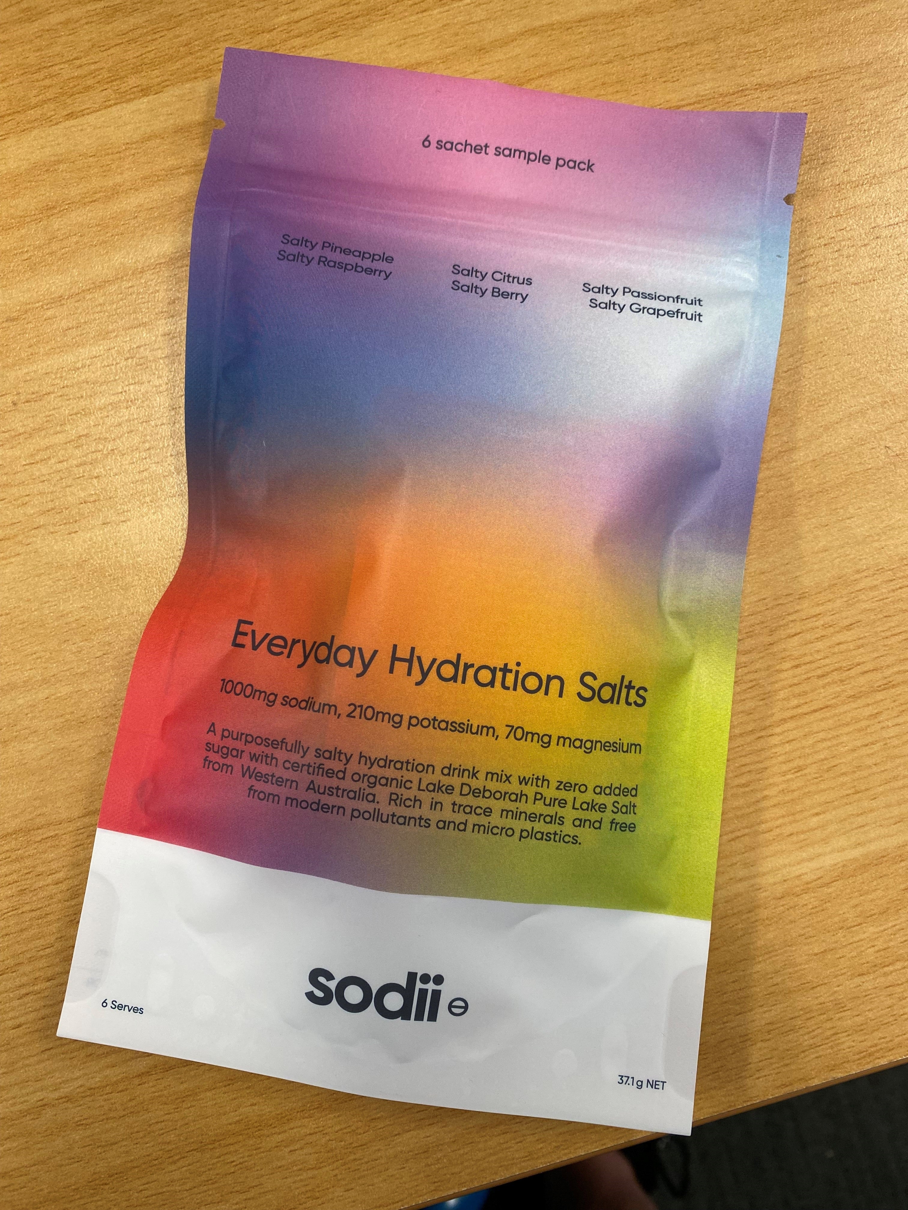 Sodii Raspberry Sodii Sample 8 Pack – Low Carb Haven