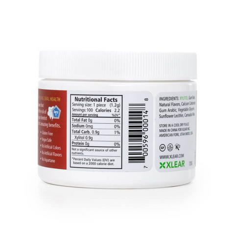 SPRY NATURAL CINNAMON XYLITOL GUM (SUGAR FREE) 100CT TUB