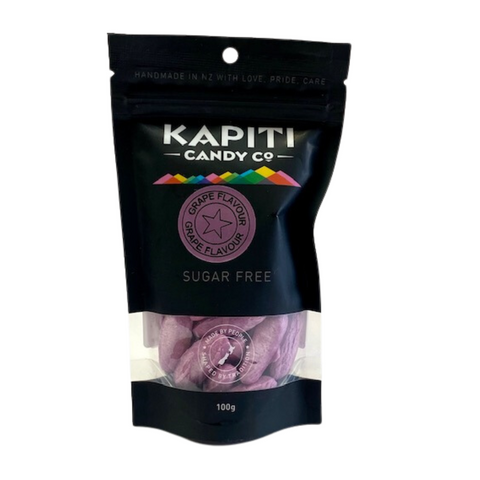 GRAPE Sugar Free Grape Flavour Candy (Hard Boiled) 100g