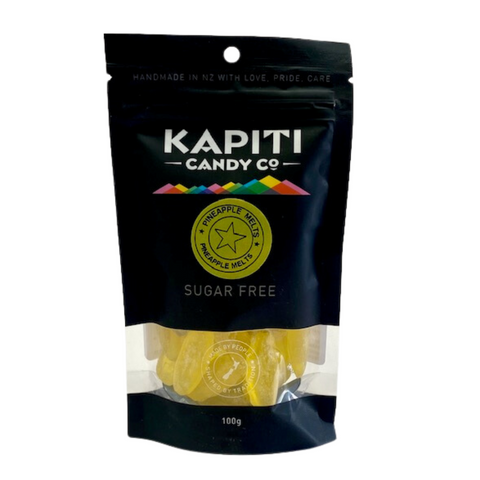 PINEAPPLE Sugar Free Pineapple Flavour Melts (Hard Boiled) 100g