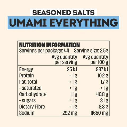 UMAMI EVERYTHING - SEASONED SALT