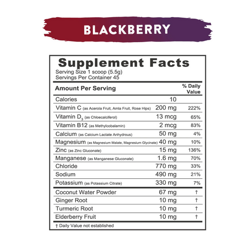 Re-Lyte® Immunity Blackberry 45 Serve